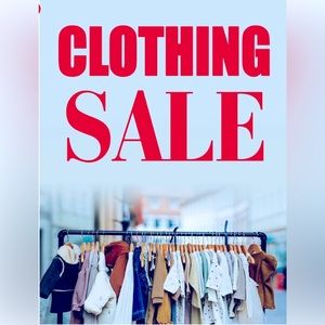 All Clothing Half off Listed Price! NO OTHER DISCOUNTS GIVEN❣️